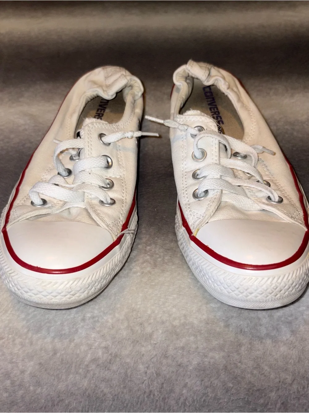 Converse use wear shown